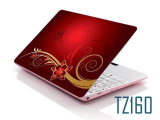 Laptop Notebook Skin Sticker Cover HP Lenovo NEC Red Flower 15 4 inch Toshiba