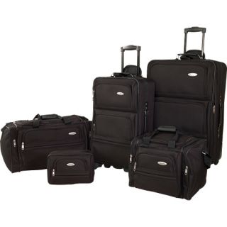 Samsonite 5 Piece Luggage Set Black