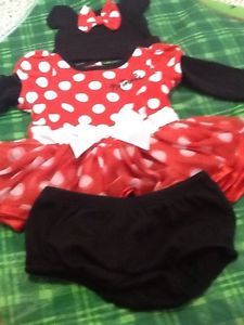 Baby Girl Minnie Mouse Outfit 0 3 Months