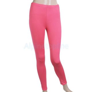 Sexy Womens' Soft Slim Fit Footless Opaque Long Leggings Stockings Tight Pants