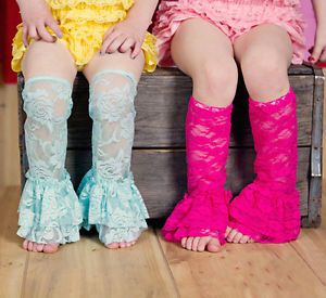 New Co Orful Baby Girl Lace Leg Warmers Tights Toddler Summer Leggings Socks