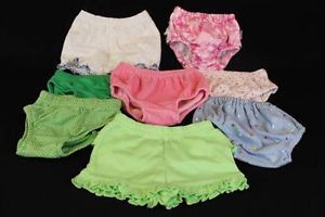 Great Lot of 8 Pieces Infant Baby Clothes Girl Cover Diaper Newborn to 3 M