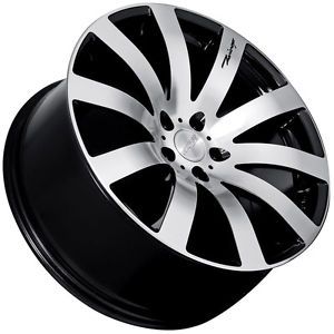 19" MRR HR4 Style Black Wheels Rims Fit Nissan 350Z 370Z Altima Maxima Murano