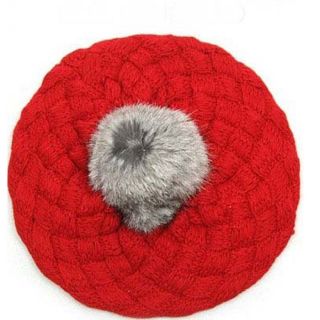 Fashion Cute Baby Kids Girls Toddler Winter Warm Knitted Crochet Beanie Hat Cap