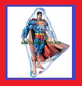 Superman Balloon Super Heros Birthday Party Decorations Supplies Justice League