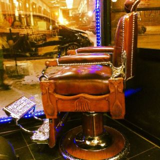 Antique Barber Chair Koken 1895s 2 Chairs Available as A Set for $12000