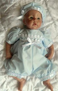 Romper Beret Teddy 19 20" Reborn Newborn Baby Boy Doll Clothes
