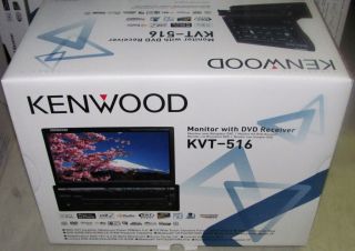 Kenwood KVT 516 in Dash 7" Touchscreen Car Monitor