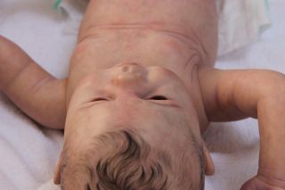 Beautiful Reborn Newborn Baby Girl Doll Lovelyn Sam's Reborn Nursery