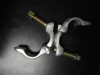 12 New Forged Galvanized Swivel Clamps Cheeseborough Swivel Scaffolding Clams