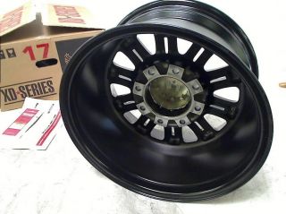 KMC Wheels XD Series Hoss XD795 Gloss Black Machined Wheel 17x9" 8x170mm
