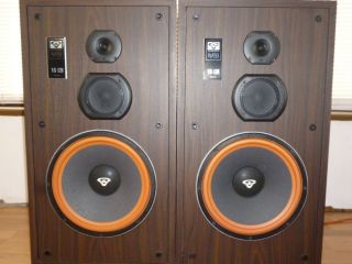 Powerhouse Cerwin Vega 2 Floor Standing Speakers Great Sound