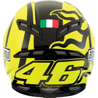 Agv Motorcycle Helmet GP Tech Rossi Winter Test Medium