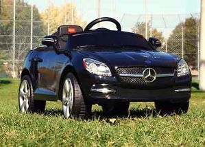 Black Mercedes Benz Ride on Power Wheels Toy Car Remote Control