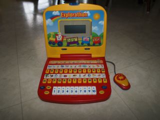Just Kidz Explorathon Laptop Computer Kids Toy Learning Numbers Letters