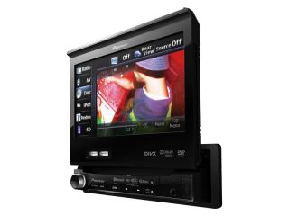 Pioneer AVH P6300BT Car 7" Touch Screen DVD USB Single DIN iPod Bluetooth Player