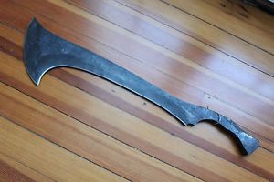Custom Forged Machete Camp Knife Survival Sword Zombie Killer African Kukri