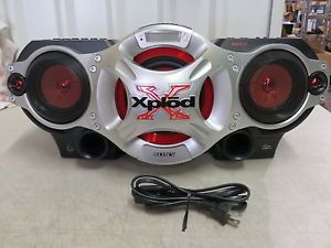 Sony Xplod CFD G700CP Portable CD  Player Am FM Radio Boombox Remote Control