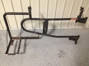 Used Spare Tire Rack w Gas Can Mount