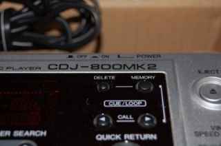 Pioneer CDJ 800 DJ Turntables