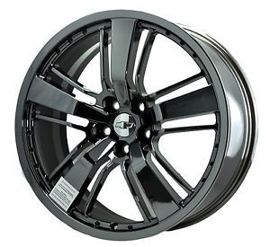 Chevrolet Camaro PVD Black Chrome Wheels Factory Rim 5468 Exchange 2010 2014