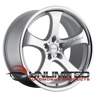 20" MRR CV2 Silver Chrome Wheels Rims Fit Nissan 350Z 370Z Altima