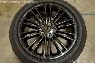 2014 Ford Fusion 18" Factory Wheels Tires Black Chrome 2013 Focus Taurus