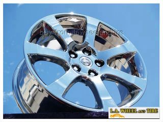 Set of 4 New Chrome 18" Nissan Maxima Wheels Rims Altima Murano 350Z 62475
