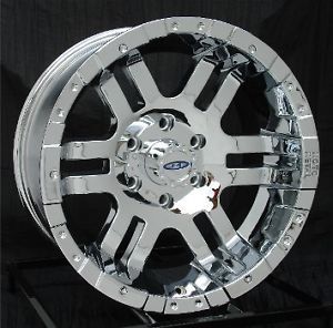 17 inch Chrome Wheels Rims Chevy GMC Sierra 6 Lug 1500 Truck Avalanche Yukon