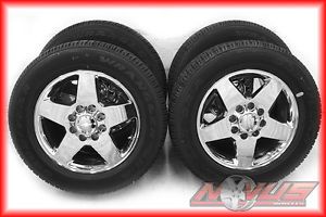 New 20" Chevy Silverado GMC Sierra Denali 2500 HD Chrome Wheels Tires 18
