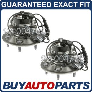 Pair New Front Wheel Hub and Bearing Assembly Chevy Colorado GMC Canyon Z71 2WD
