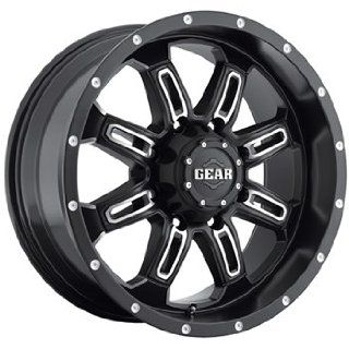 Gear Alloy Dominator 18x9 Black Wheel / Rim 8x180 with a 0mm Offset and a 125.00 Hub Bore. Partnumber 725MB 8908900: Automotive