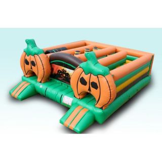 EZ Inflatables Halloween Maze Bounce House   Commercial Inflatables