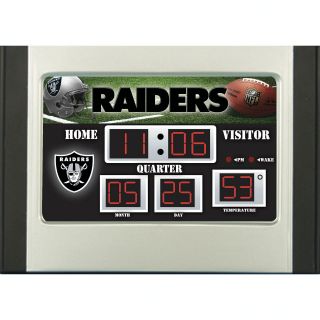 Team Sports America NFL Scoreboard Desk Clock   Desktop Clocks