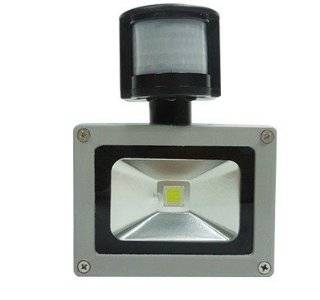 Rextin 20W AC85 265V PIR Motion Sensor LED Flood light lamp outdoor floodlight: Home Improvement