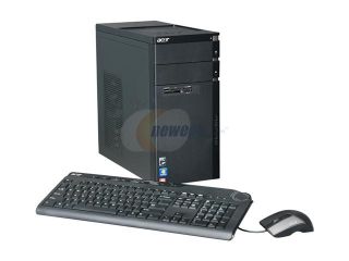 Acer Aspire AM3400 U2052 Desktop PC Phenom II X4 820 (2.8GHz) 6GB DDR3 640GB HDD Capacity Windows 7 Home Premium 64 bit