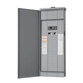 Square D Homeline 200 Amp 40 Space 40 Circuit Outdoor Main Breaker Load Center HOM40M200RB