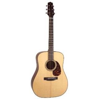   Glenn Frey Dreadnought Acoustic Electric Guitar, Natural with Case