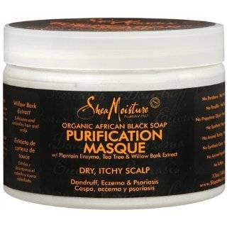 Shea Moisture Organic African Black Soap Purification Hair Masque