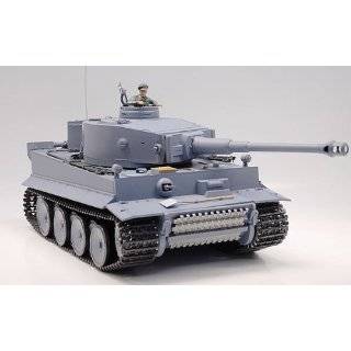   16 RC Tank German Tiger I Panzer w/. Engine Sound & Airsoft Gun