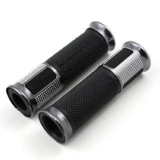   End Gray Flame Grips Fit All 7/8 Inch 22 mm ATV Motorcycle Handle Bar