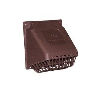 Brown Replacement Louvered Vent Cover   HR4B