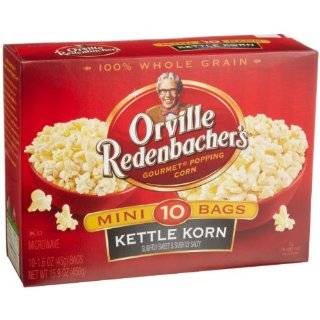 Orville Redenbacher Kettle Korn Popcorn Mini Bags, 10 Count (Pack of 3 