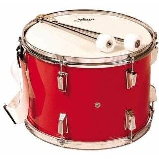   Tenor Marching Band Drum w/ Beaters & Straps: Musical Instruments
