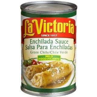 La Victoria Green Chile Enchilada Sauce, Mild, 10 Ounce Cans (Pack of 