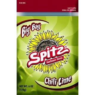 Spitz Chili Lime Flavored Sunflower Seeds, 6 Ounce (Pack of 12)