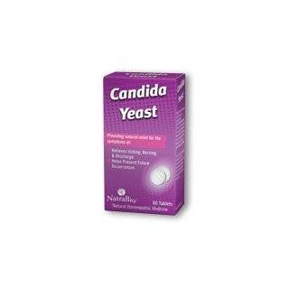  Natra Bio Candida Yeast Relief Tablets (Pack of 3) Health 