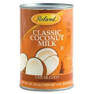 Roland Coconut Milk, Lite, 14 Ounce Cans (Pack of 24)  