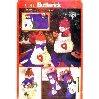  McCall Crafts Sewing Pattern 5262   Use to Make   Red and 