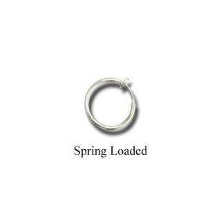  Gold Plated Fake Nose Ring Hoop 5/16 7.9mm Jewelry